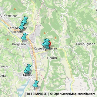 Mappa Via degli Alpini, 36070 Castelgomberto VI, Italia (2.30727)