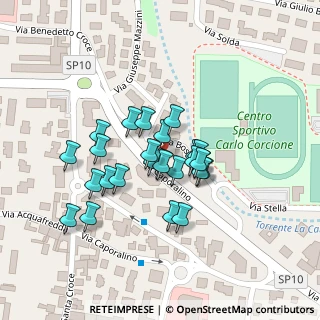 Mappa Via Alcide de Gasperi, 25064 Piazza BS, Italia (0.08846)