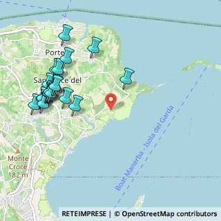 Mappa Via Fornella, 25010 San Felice del Benaco BS, Italia (1.202)