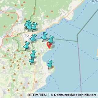 Mappa Via Fornella, 25010 San Felice del Benaco BS, Italia (3.67182)