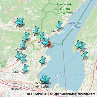 Mappa Via Fornella, 25010 San Felice del Benaco BS, Italia (9.6425)