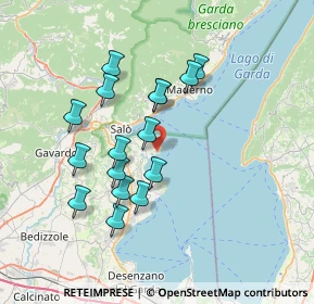 Mappa Via Fornella, 25010 San Felice del Benaco BS, Italia (6.42313)