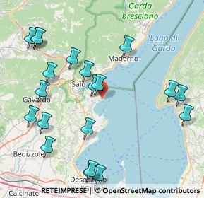 Mappa Via Fornella, 25010 San Felice del Benaco BS, Italia (9.6425)