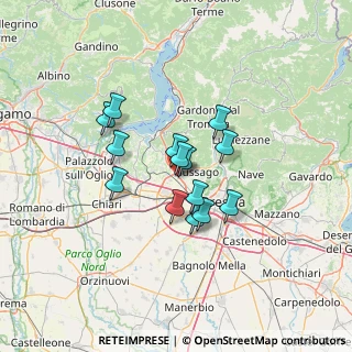 Mappa Via Ghidini Faustino, 25050 Rodengo-Saiano BS, Italia (9.63929)
