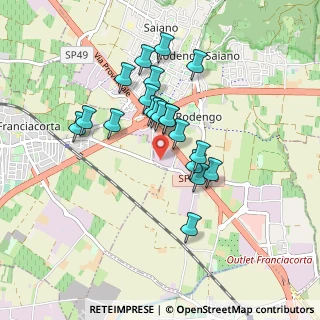 Mappa Via Ghidini Faustino, 25050 Rodengo-Saiano BS, Italia (0.738)