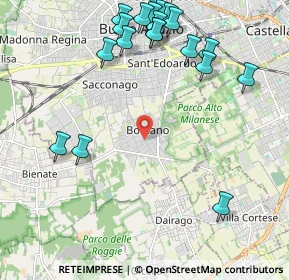 Mappa Via XXIV Maggio angolo viale della Ricordanza Borsano, 21052 Busto Arsizio VA, Italia (2.5905)