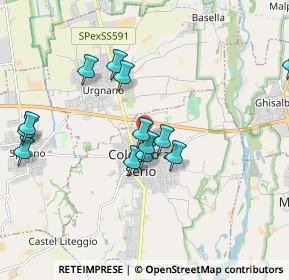 Mappa Via Don Battista Persico, 24055 Cologno Al Serio BG, Italia (1.84615)