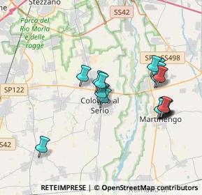 Mappa Via Don Battista Persico, 24055 Cologno Al Serio BG, Italia (3.57647)