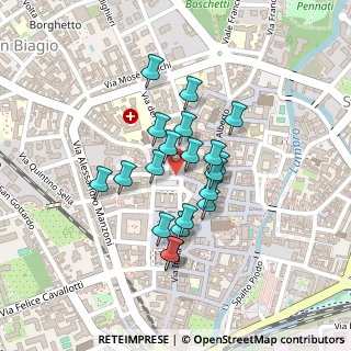 Mappa Piazza San Paolo, 20052 Monza MB, Italia (0.1665)