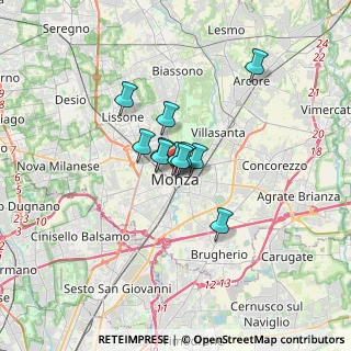 Mappa Piazza San Paolo, 20052 Monza MB, Italia (1.85636)
