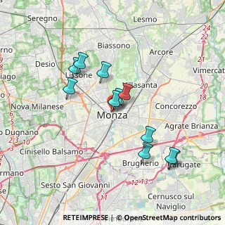 Mappa Piazza San Paolo, 20052 Monza MB, Italia (3.22636)