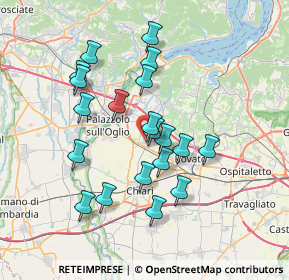 Mappa Via Galileo Galilei, 25033 Cologne BS, Italia (6.5295)