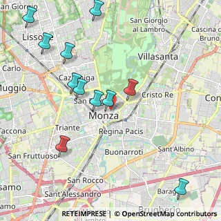 Mappa Piazza Giuseppe Garibaldi, 20052 Monza MB, Italia (2.33545)
