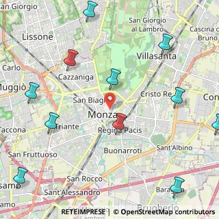 Mappa Piazza Giuseppe Garibaldi, 20052 Monza MB, Italia (2.91)