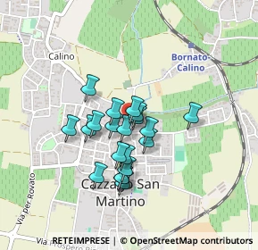 Mappa Via Duomo, 25046 Cazzago San Martino BS, Italia (0.3115)