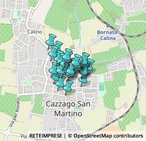 Mappa Via Duomo, 25046 Cazzago San Martino BS, Italia (0.17931)