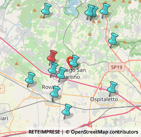 Mappa Via Duomo, 25046 Cazzago San Martino BS, Italia (4.30462)