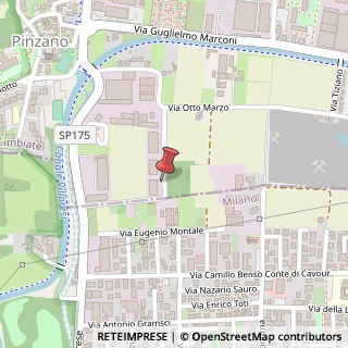 Mappa Via Andrei Sacharov, 19, 20812 Limbiate, Monza e Brianza (Lombardia)