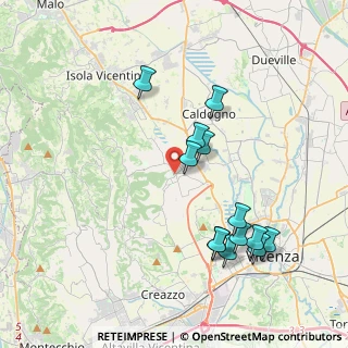 Mappa Via Giuseppe Mazzini, 36030 Costabissara VI, Italia (3.98385)