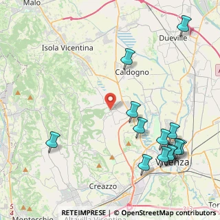 Mappa Via Giuseppe Mazzini, 36030 Costabissara VI, Italia (5.31231)
