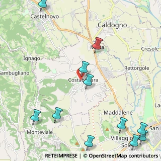 Mappa Via Giuseppe Mazzini, 36030 Costabissara VI, Italia (3.06455)