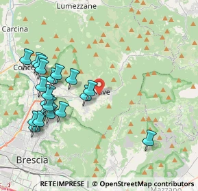 Mappa Via Minola Sorelle, 25075 Nave BS, Italia (4.448)