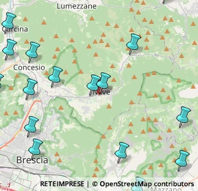 Mappa Via Minola Sorelle, 25075 Nave BS, Italia (6.466)