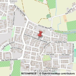 Mappa Via John Fitzgerald Kennedy, 53, 25046 Cazzago San Martino, Brescia (Lombardia)