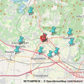 Mappa Via Donatori di Sangue, 25050 Paderno Franciacorta BS, Italia (3.71364)