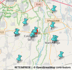 Mappa Via Brescia, 24055 Cologno Al Serio BG, Italia (3.905)