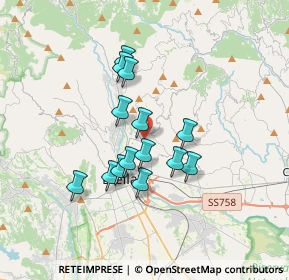 Mappa Via Chiebbia, 13845 Ronco Biellese BI, Italia (2.74857)