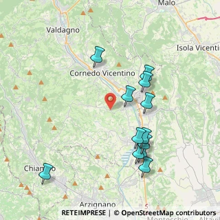 Mappa Strada di Brogliano, 36070 Brogliano VI, Italia (4.01)