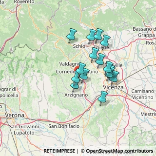 Mappa Strada di Brogliano, 36070 Brogliano VI, Italia (11.004)