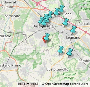 Mappa Via Pavia, 21052 Busto Arsizio VA, Italia (3.61692)
