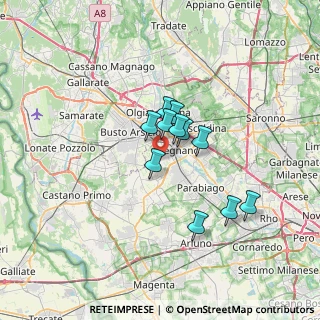 Mappa Via Verona, 20025 Legnano MI, Italia (4.77273)