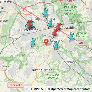Mappa Via Verona, 20025 Legnano MI, Italia (3.67545)