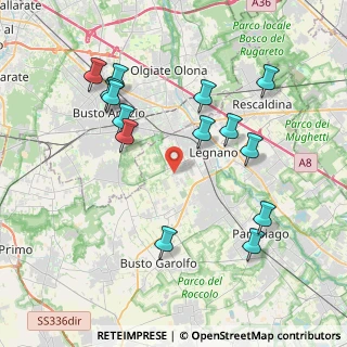Mappa Via Verona, 20025 Legnano MI, Italia (4.11929)