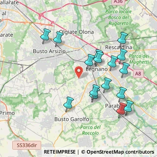 Mappa Via Verona, 20025 Legnano MI, Italia (4.0575)