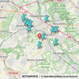 Mappa Via Verona, 20025 Legnano MI, Italia (3.29091)