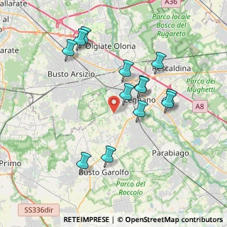 Mappa Via Verona, 20025 Legnano MI, Italia (3.64077)