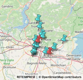 Mappa Villaggio Prealpino Via Diciassettesima, 25136 Brescia BS, Italia (9.91813)