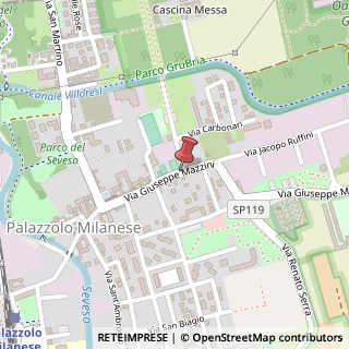 Mappa Via Giuseppe Mazzini,  106, 20037 Paderno Dugnano, Milano (Lombardia)