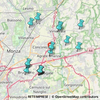 Mappa Via San Giuseppe, 20864 Agrate Brianza MB, Italia (4.25353)