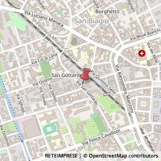 Mappa Via San Gottardo, 76, 20900 Monza, Monza e Brianza (Lombardia)