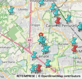 Mappa Via Re Umberto I, 21040 Origgio VA, Italia (2.6565)