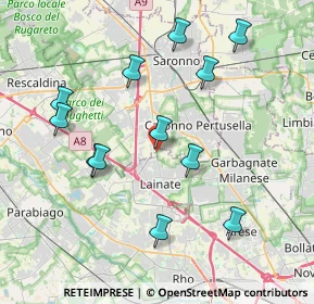 Mappa Via Re Umberto I, 21040 Origgio VA, Italia (4)