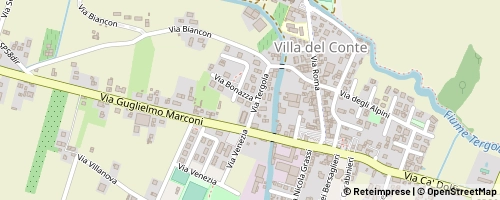 Mappa Villa del Conte