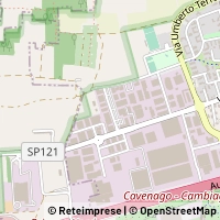नक्शा Cavenago di Brianza