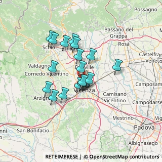 Mappa Via Capodichino, 36030 Caldogno VI, Italia (10.31316)