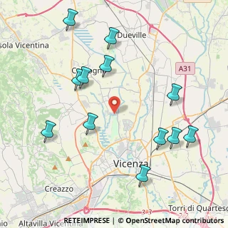 Mappa Via Capodichino, 36030 Caldogno VI, Italia (4.58083)